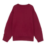 Elisabetta Franchi Felpa Chiusa Girocollo tinta unita Bordeaux per Bambina EFFE159 BORDEAUX ELISABETTA FRANCHI 