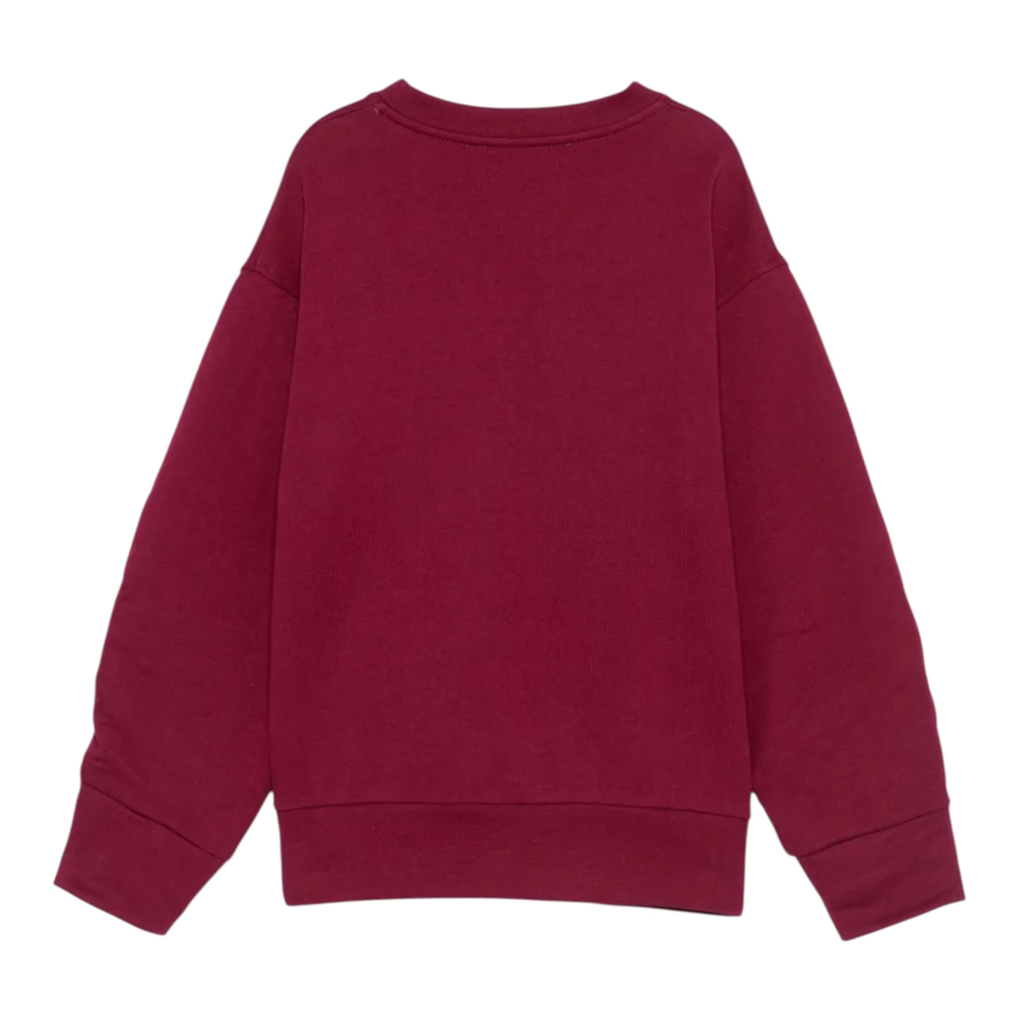 Elisabetta Franchi Felpa Chiusa Girocollo tinta unita Bordeaux per Bambina EFFE159 BORDEAUX ELISABETTA FRANCHI 