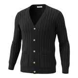Elisabetta Franchi Cardigan tinta unita con Bottoni Nero per Bambina EFMA172 NERO ELISABETTA FRANCHI 