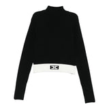 Elisabetta Franchi Maglia Mezzo Collo tinta unita Nero per Bambina EFMA173X NERO ELISABETTA FRANCHI 