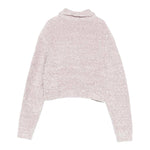 Elisabetta Franchi Cardigan tinta unita con Bottoni Rosa per Bambina EFMA178 ROSA ELISABETTA FRANCHI 