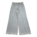 Elisabetta Franchi Jeans tinta unita Azzurro per Bambina EFPA280 AZZURRO ELISABETTA FRANCHI 