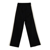 Elisabetta Franchi Pantalone tinta unita Modello Palazzo Nero per Bambina EFPA299 NERO ELISABETTA FRANCHI 