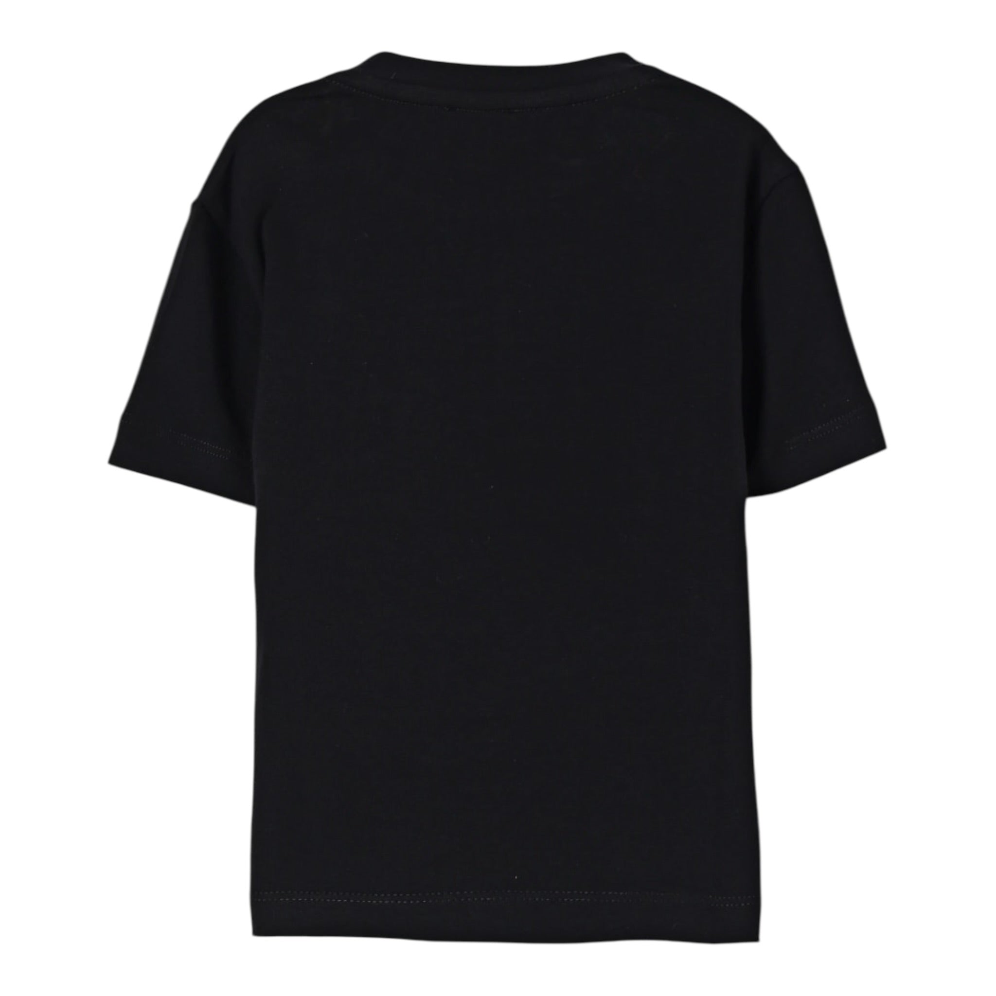Elisabetta Franchi T-Shirt tinta unita con Logo Nero per Bambina EFTS246X NERO ELISABETTA FRANCHI 
