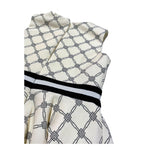 Elisabetta Franchi Abito Giromanica tinta unita con Logo Crema per Bambina EGAB194 CREMA ELISABETTA FRANCHI 