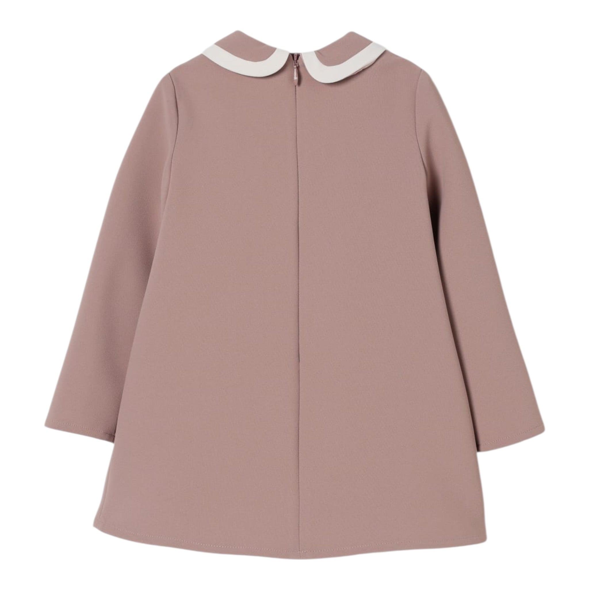 Elisabetta Franchi Abito Manica Lunga tinta unita Rosa per Bambina EGAB215 ROSA ELISABETTA FRANCHI 