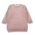 Elisabetta Franchi Abito Manica Lunga tinta unita Rosa per Neonata EGAB217CN ROSA ELISABETTA FRANCHI 