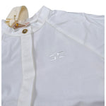 Elisabetta Franchi Camicia Manica Lunga tinta unita Bianco per Neonata EGCA049 BIANCO ELISABETTA FRANCHI 