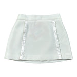 Elisabetta Franchi Gonna tinta unita con Fiocchi Bianco per Neonata EGGO048 BIANCO ELISABETTA FRANCHI 