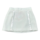 Elisabetta Franchi Gonna tinta unita con Fiocchi Bianco per Bambina EGGO048J BIANCO ELISABETTA FRANCHI 