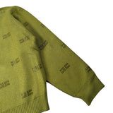 Elisabetta Franchi Cardigan tinta unita con Brillantini Verde per Neonata EGMA041XN VERDE ELISABETTA FRANCHI 