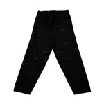 Elisabetta Franchi Leggins In Maglia tinta unita con Brillantini Nero per Neonata EGPA085 NERO ELISABETTA FRANCHI 