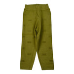 Elisabetta Franchi Leggins In Maglia tinta unita con Brillantini Verde per Neonata EGPA085X VERDE ELISABETTA FRANCHI 