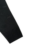 Elisabetta Franchi Leggins In Maglia tinta unita con Brillantini Nero per Neonata EGPA085XX NERO ELISABETTA FRANCHI 