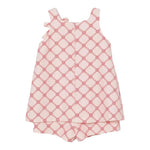 Elisabetta Franchi Tuta Giromanica tinta unita con Loghi Rosa per Bambina EGTA008 ROSA ELISABETTA FRANCHI 