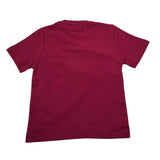 Elisabetta Franchi T-Shirt Girocollo tinta unita con Stampa Bordeaux per Neonata EGTS103 BORDEAUX ELISABETTA FRANCHI 