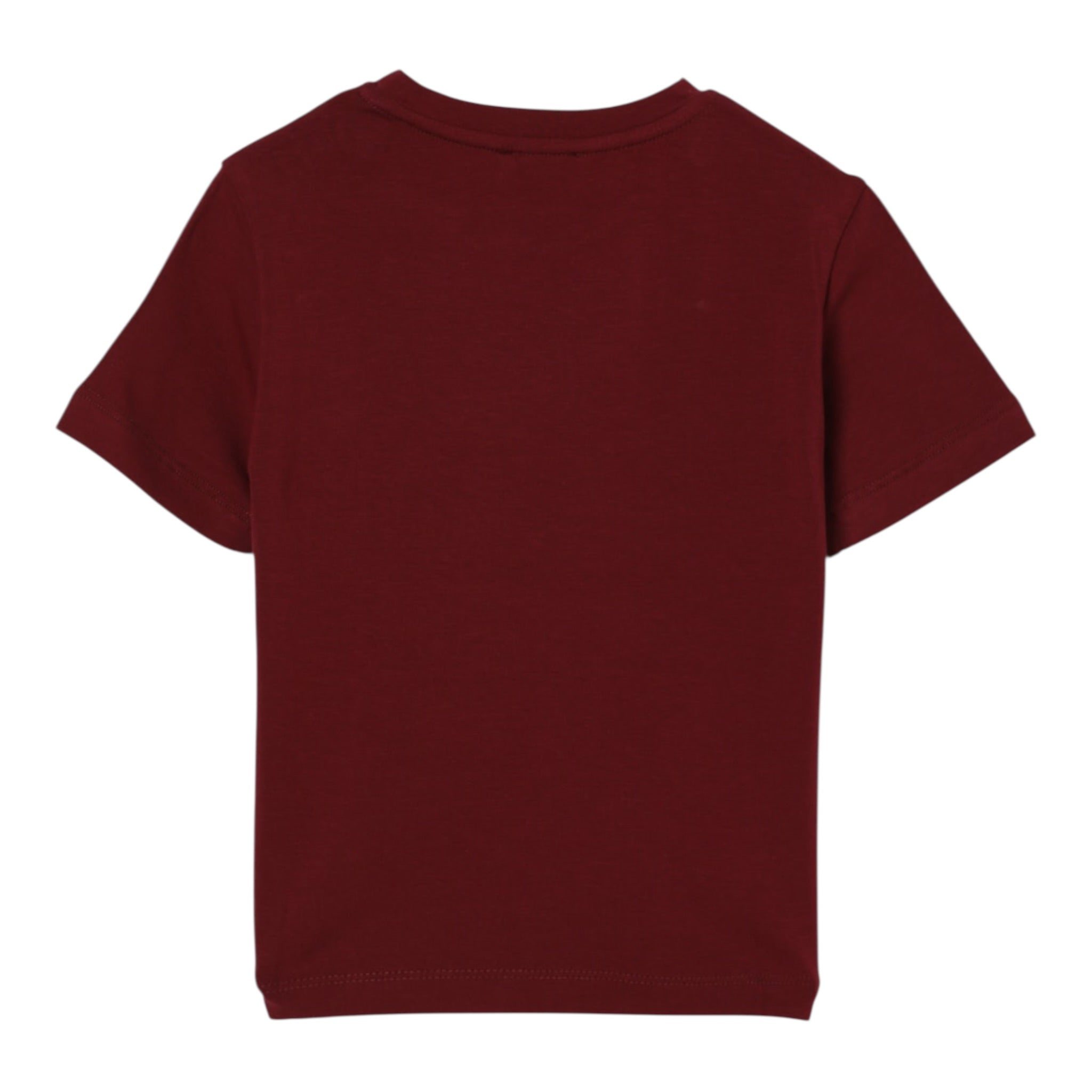 Elisabetta Franchi T-Shirt Girocollo tinta unita con Stampa Bordeaux per Neonata EGTS103X BORDEAUX ELISABETTA FRANCHI 