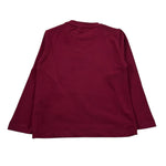 Elisabetta Franchi Shirt Girocollo tinta unita con Logo Bordeaux per Neonata EGTS105 BORDEAUX ELISABETTA FRANCHI 
