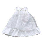 Elisabetta Franchi Abito Giromanica tinta unita con Tulle Bianco per Neonata ENAB062 BIANCO ELISABETTA FRANCHI 