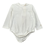 Elisabetta Franchi Body tinta unita Manica Lunga Bianco per Neonata ENBD005 BIANCO ELISABETTA FRANCHI 