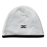Elisabetta Franchi Cappello tinta unita con Logo Panna per Neonata ENCP076 PANNA ELISABETTA FRANCHI 