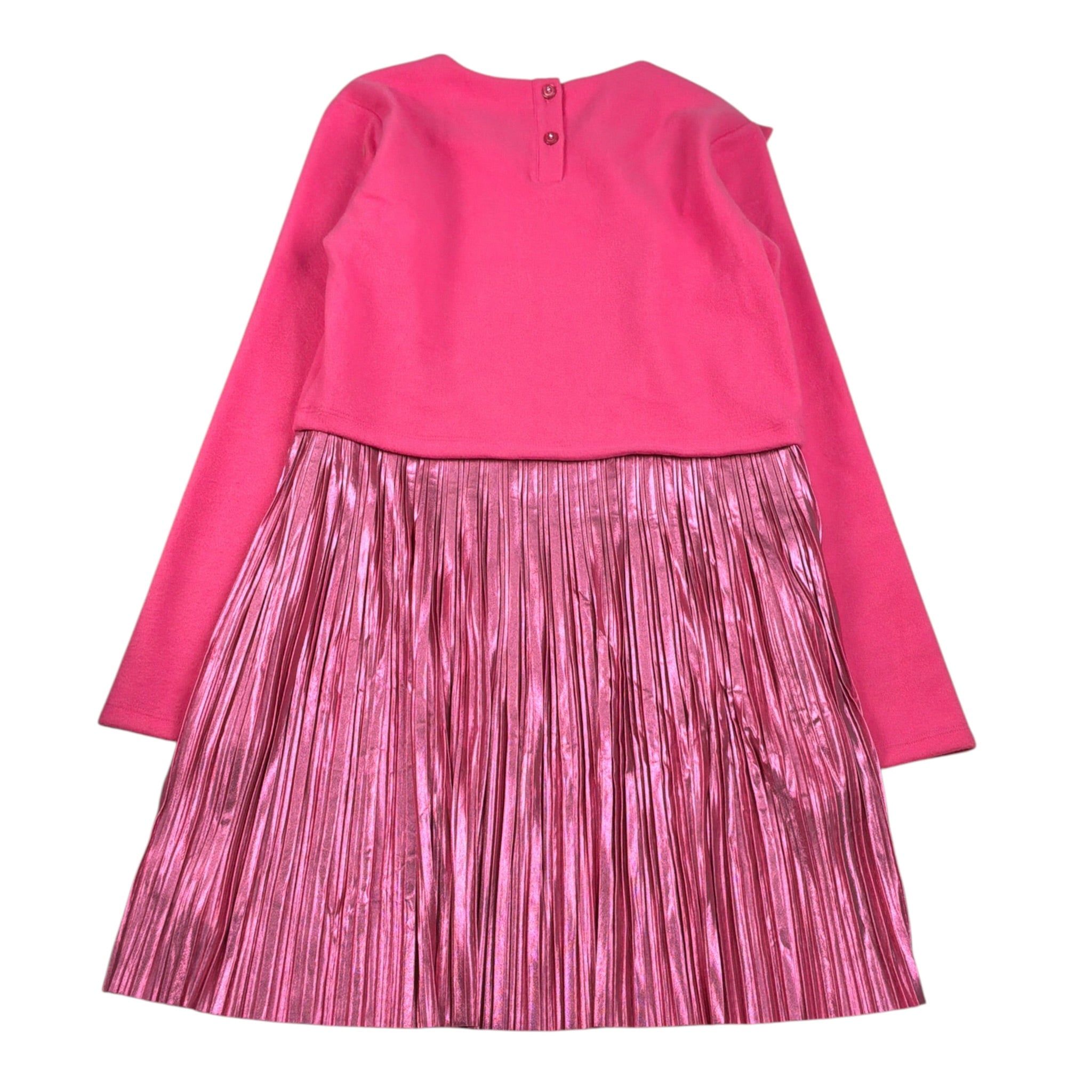 Emc Abito tinta unita Manica Lunga Fuxia per Bambina AA4800 FUXIA EMC 