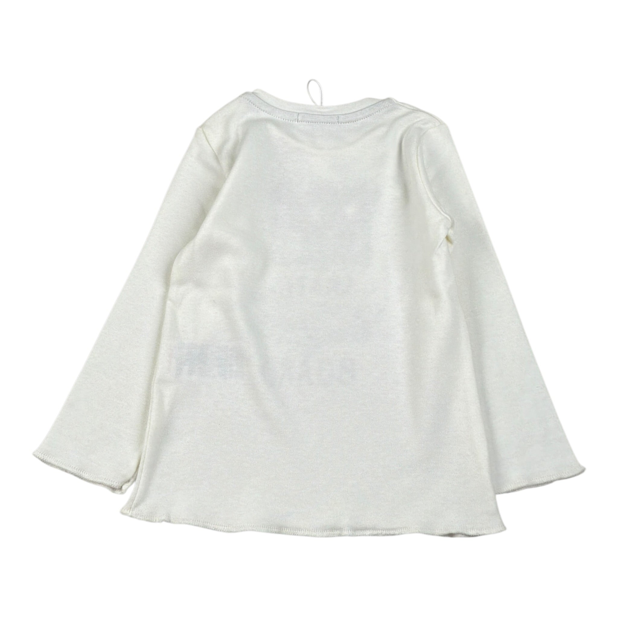 Emc Shirt Girocollo tinta unita con Stampa Bianco per Neonato BX1700 BIANCO EMC 