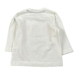 Emc Shirt Girocollo tinta unita con Stampa Bianco per Neonato BX2194 BIANCO EMC 