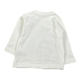 Emc Shirt Girocollo tinta unita con Stampa Bianco per Neonato BX2258 BIANCO EMC 