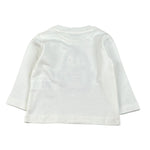 Emc Shirt Girocollo tinta unita con Stampa Bianco per Neonato BX2265 BIANCO EMC 