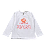 Emc Shirt tinta unita con Stampa Bianco per Neonata BX2320 BIANCO EMC 