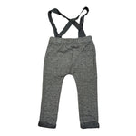 Emc Pantalone tinta unita con Bretelle Grigio per Neonato BZ6524 GRIGIO EMC 
