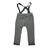 Emc Pantalone tinta unita con Bretelle Grigio per Neonato BZ6524 GRIGIO EMC 