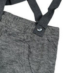 Emc Pantalone tinta unita con Bretelle Grigio per Neonato BZ6524 GRIGIO EMC 