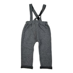 Emc Pantalone tinta unita con Bretelle Grigio per Neonato BZ6618 GRIGIO EMC 