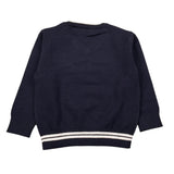 Emc Maglia Scollo A V tinta unita Blu per Neonato CE1054 BLU EMC 