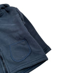Emc Felpa tinta unita con Zip E Cappuccio Blu per Neonato CE1684 BLU EMC 