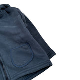 Emc Felpa tinta unita con Zip E Cappuccio Blu per Neonato CE1684 BLU EMC 