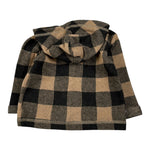 Emc Camicia Bicolore con Fantasia Quadri E Cappuccio Marrone per Neonato CE1768 MARRONE EMC 