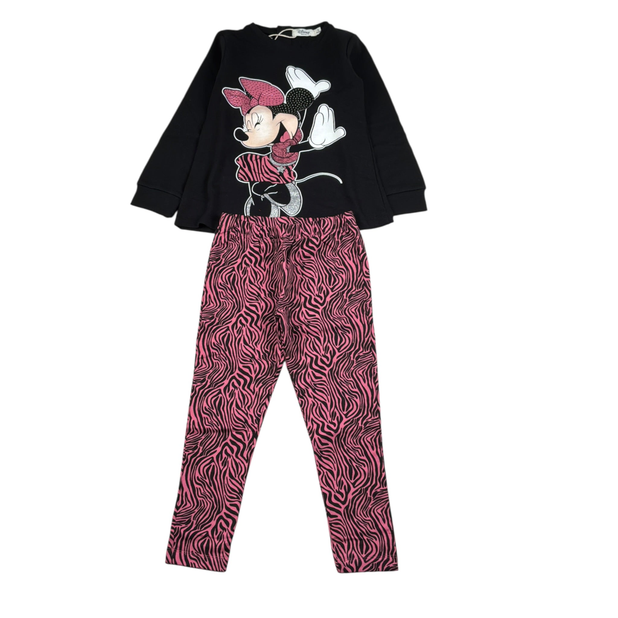 Emc Completo 2Pz Felpa-Leggins Nero per Bambina WP0078 NERO EMC 
