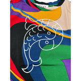 Emilio Pucci Shirt Girocollo Stampa Fantasia Multicolor per Bambina PV8A10 MULTICOLOR EMILIO PUCCI 