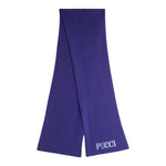 Emilio Pucci Sciarpa tinta unita con Stampa Viola per Bambina PX0A13 VIOLA EMILIO PUCCI 