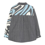 Emilio Pucci Camicia tinta unita con Fantasia Grigio per Bambina PX5A70D0134 GRIGIO EMILIO PUCCI 