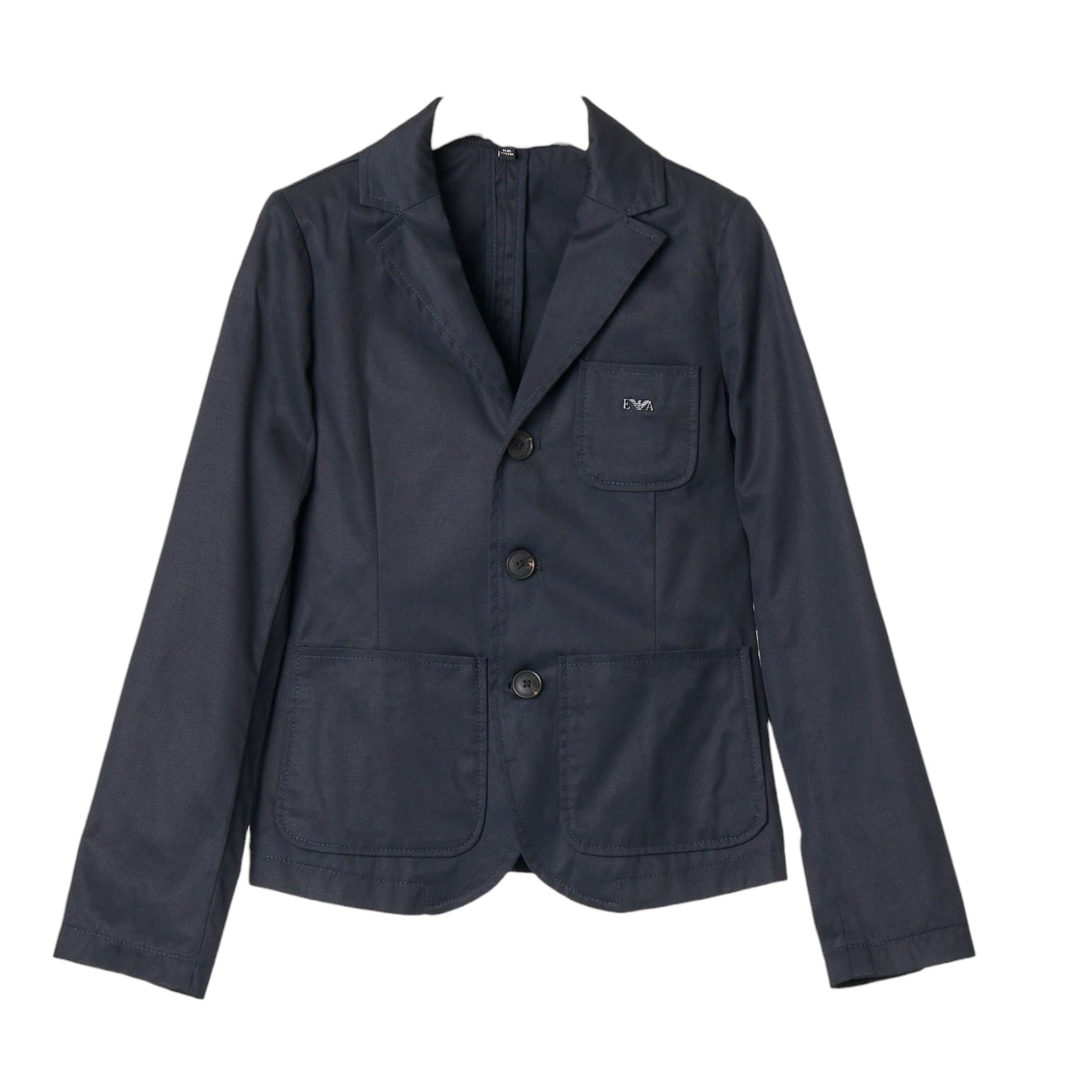 Emporio Armani Giacca tinta unita Blu per Bambino 3G4GJ8 BLU EMPORIO ARMANI 