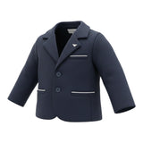 Emporio Armani Giacca tinta unita con Logo Blu per Neonato 3GHG01 BLU EMPORIO ARMANI 