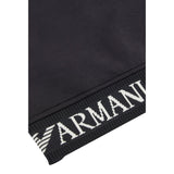 Emporio Armani Felpa tinta unita con Logo Blu per Bambino 6D4MJG BLU EMPORIO ARMANI 