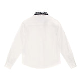Emporio Armani Camicia tinta unita con Colletto In Contrasto Bianco per Bambino 6R4CJ5 BIANCO EMPORIO ARMANI 