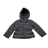 Emporio Armani Giubbino tinta unita con Logo Nero per Bambina 6RFB03 NERO EMPORIO ARMANI 