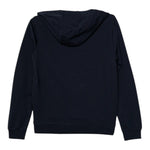 Emporio Armani Felpa Chiusa con Cappuccio tinta unita Blu per Bambino 7B000024 BLU EMPORIO ARMANI 