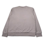 Emporio Armani Felpa Chiusa Girocollo tinta unita con Stampa Beige per Bambino 7B000025X BEIGE EMPORIO ARMANI 